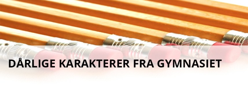 En bruger har dårlige karakter fra gymnasiet, og spørger hvor meget dette har at sige for sin optagelse som ambulanceredder hos fx. Falck, Ambulance Syd eller Hovedstadens Beredksab